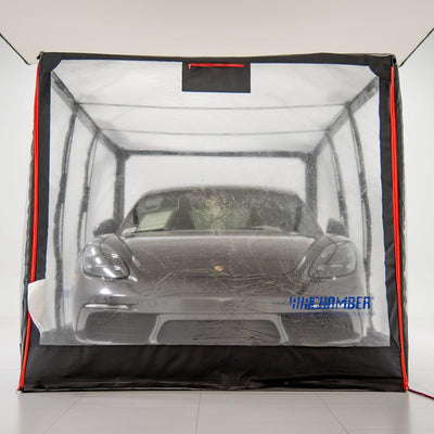 718 Cayman in Airchamber at Champion Porsche